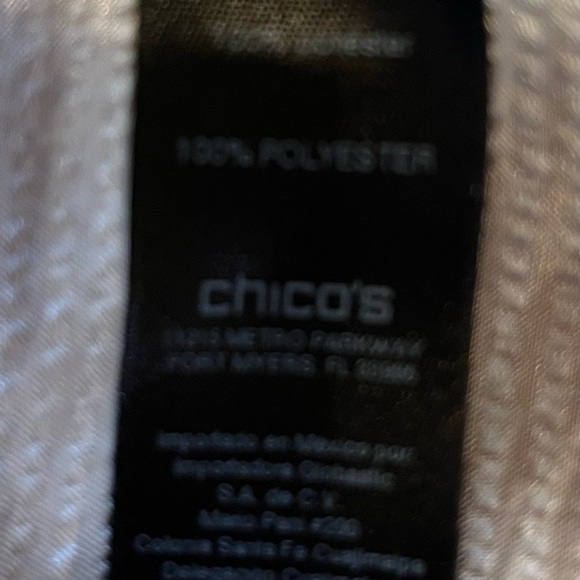 Travelers Collection by Chico’s Tunic Blouse Women 2 (Large - 12)) Animal Print - Picture 5 of 11